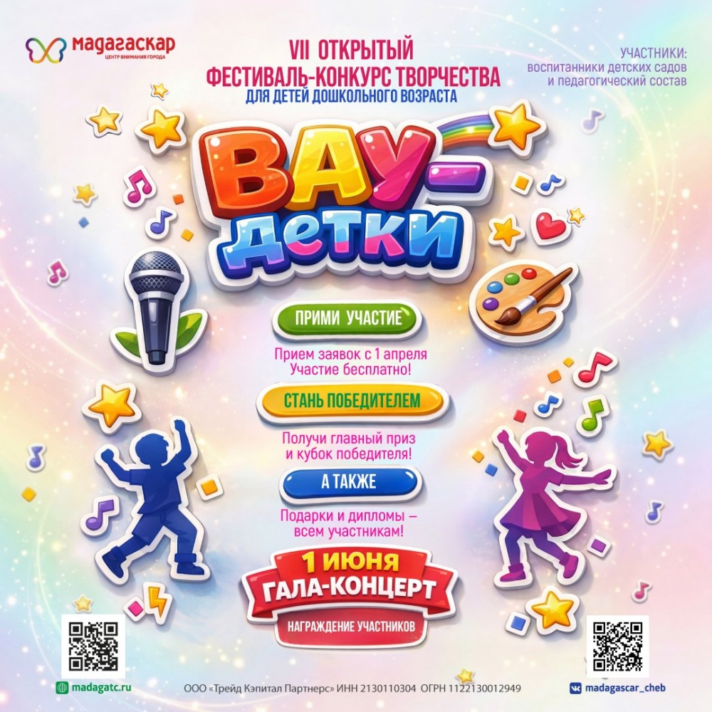 Конкурс "Вау-Детки" - Мадагаскар Чебоксары